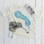 Lion of Leisure toad tshirt off white