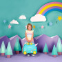 TRUNKI UNA UNICORN SUITCASE