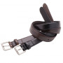 BUCKLE BROWN 25MM LEATHER BELT