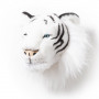 WILD AND SOFT Albert the White Tiger Head